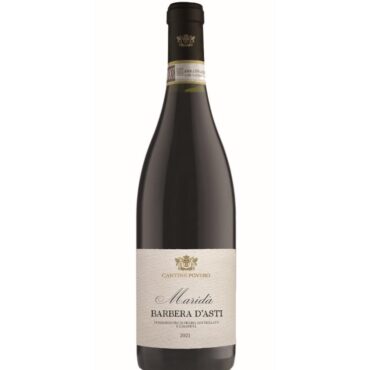 italiaanse rode wijn - marida - barbera d'asti - Cantine Povero - Piemonte