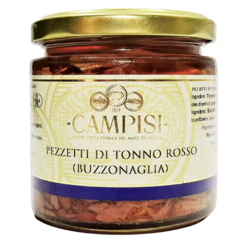 italiaanse vis - buzzognalia - campisi - sicilie