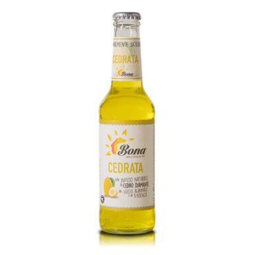 italiaanse frisdrank - cedrata - bona - sicilie