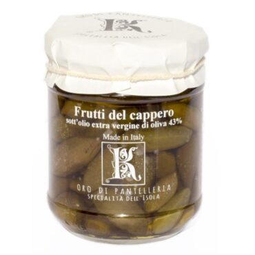 italiaanse antipasti - frutto del capperi - kazzen - pantelleria - olijfolie