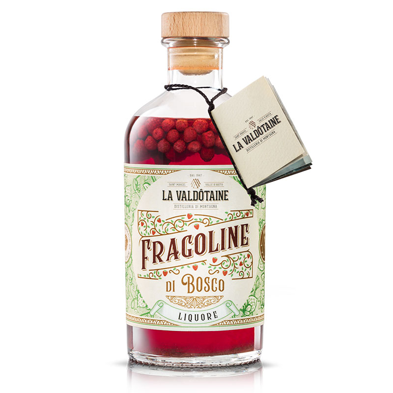 italiaanse likeur - grappa - liquore-fragoline-la valdotaine