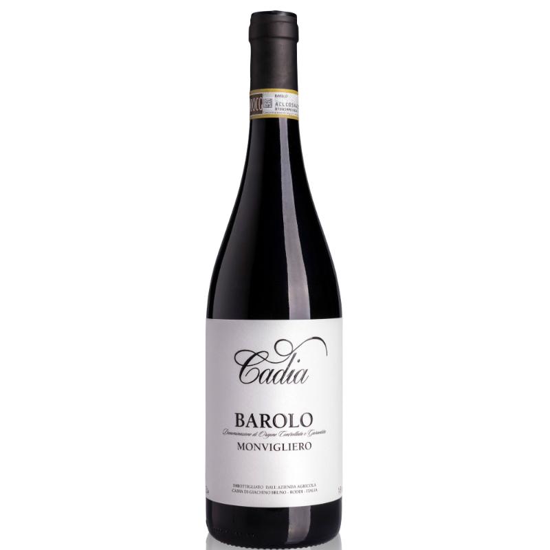 italiaanse rode wijn - barolo monvigliero cadia piemonte