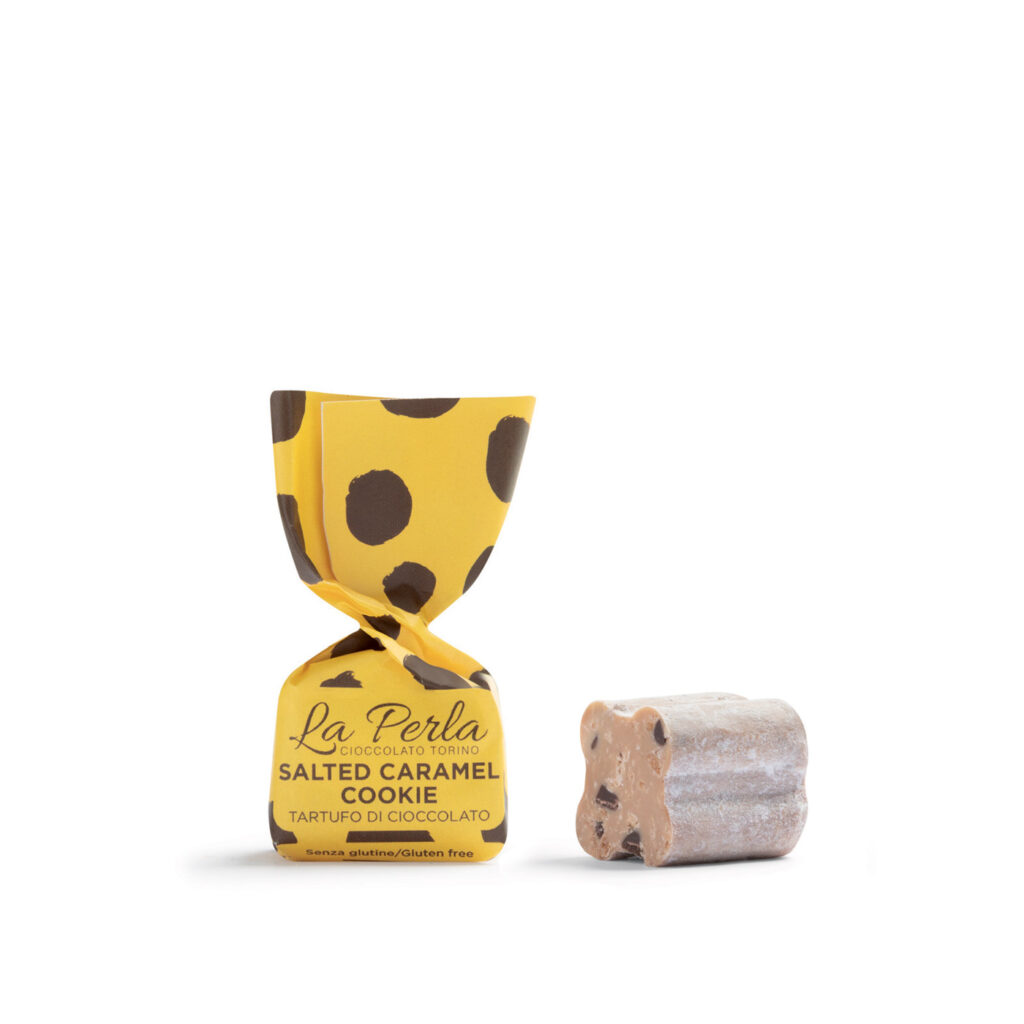 italiaanse zoetigheden - salted-caramel-cookie - perla di torino