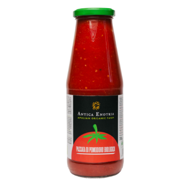 italiaanse sauzen - passata di pomodoro - antica enotria - puglia
