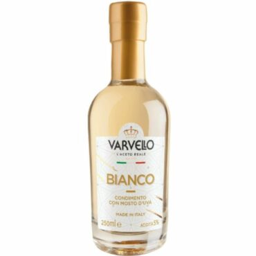 Witte Italiaanse balsamicoazijn of “Condimento Bianco” van Aceto Varvello