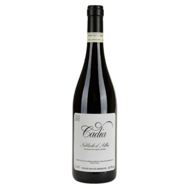 italiaanse rode wijn - nebbiolo d'alba - cadia - piemonte