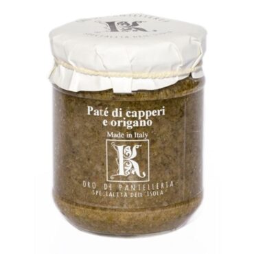 italiaanse antipasti - creme van kappertjes en oregano - pate di capperi e origano - kazzen - pantelleria