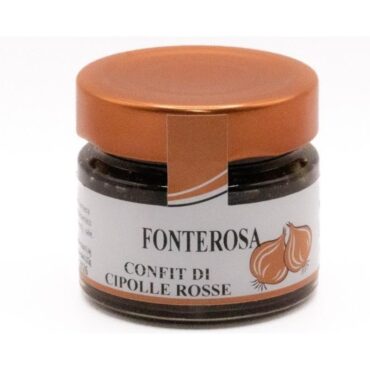 italiaanse saus - confit di cipolle rosse - fonterosa - piemonte